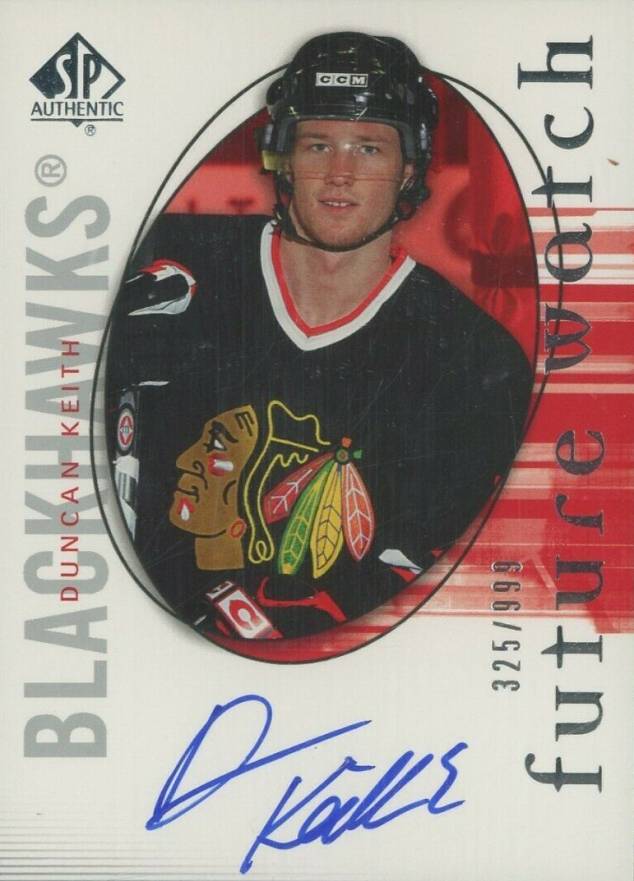 Duncan Keith Chicago Blackhawks NHL Original Autographed Jerseys