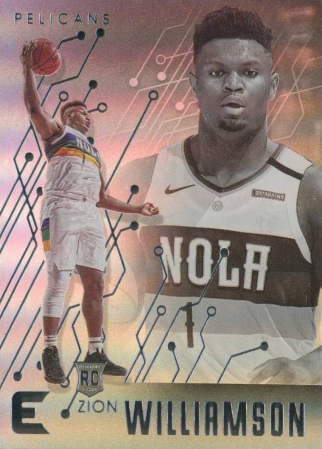 2019 Panini Chronicles Zion Williamson #210 Basketball Card