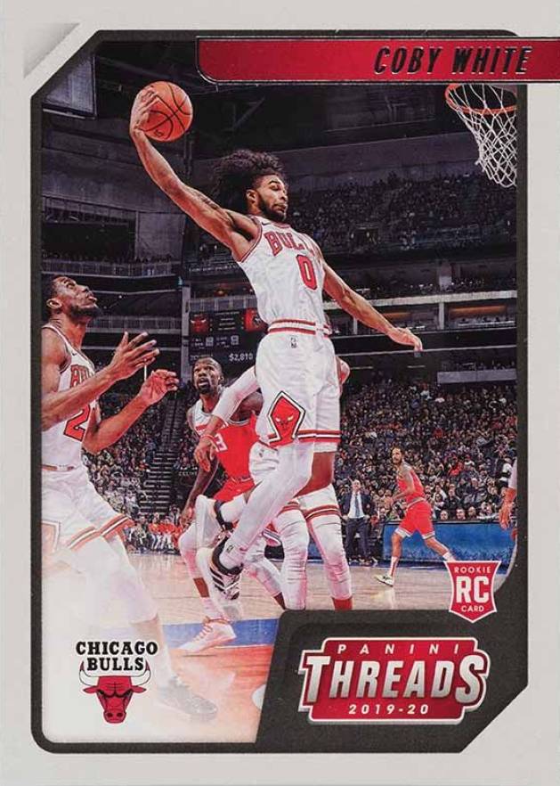 2019 Panini Chronicles Coby White #95 Basketball Card