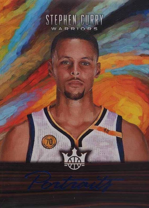2017 Panini Court Kings Rookie Portraits Stephen Curry #24 Basketball Card