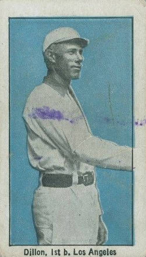 1910 Bishop & Co. P.C.L. Dillon, 1st B., Los Angeles # Baseball Card