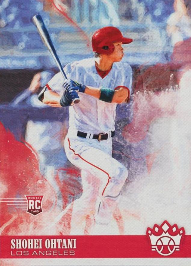 2018 Panini Diamond Kings Shohei Ohtani #76 Baseball Card