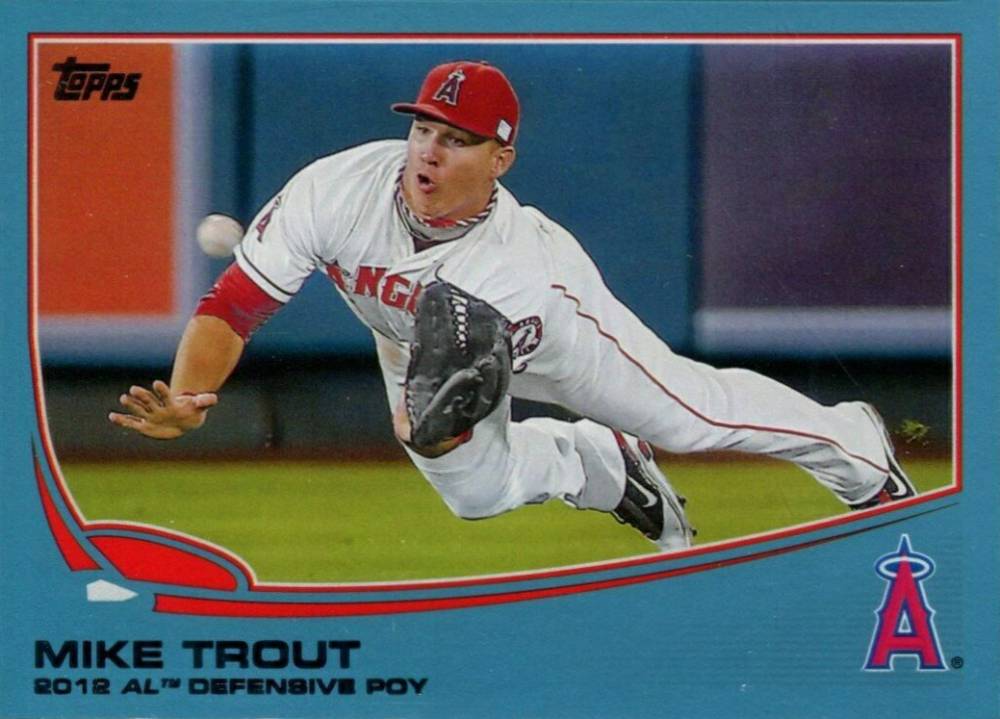 2013 Topps Mike Trout #536 Baseball Card