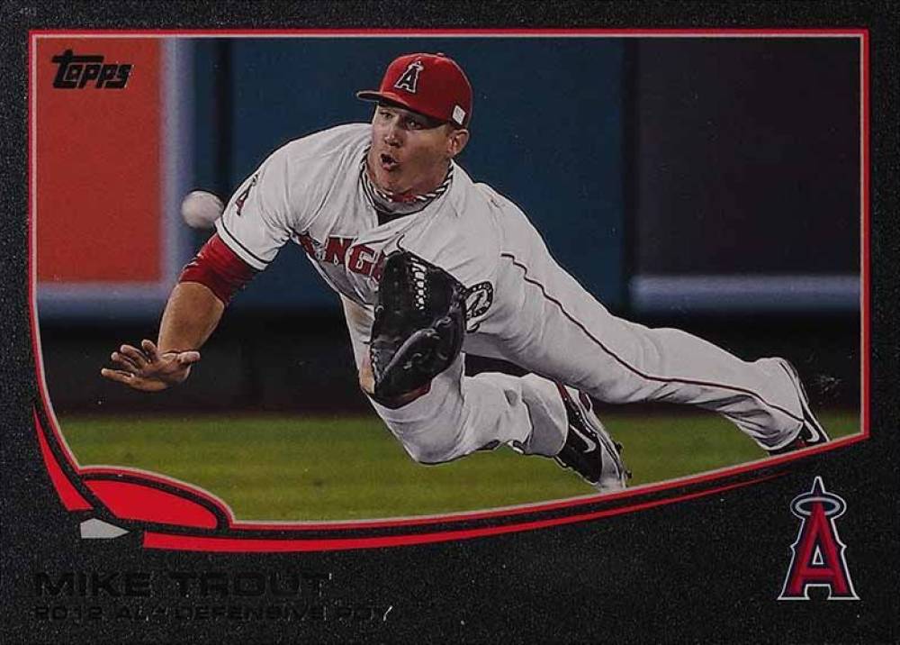 2013 Topps Mike Trout #536 Baseball Card