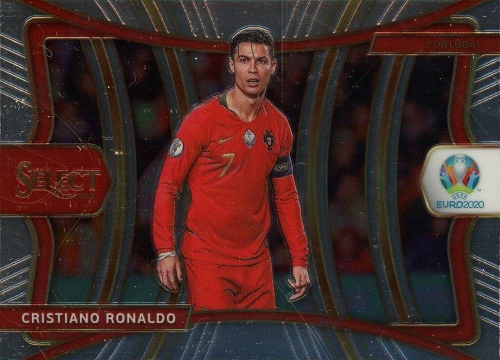 2020 Panini Select UEFA Euro Cristiano Ronaldo #136 Soccer Card
