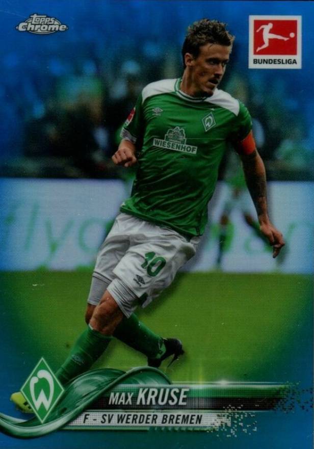 2018 Topps Chrome Bundesliga Max Kruse #84 Soccer Card