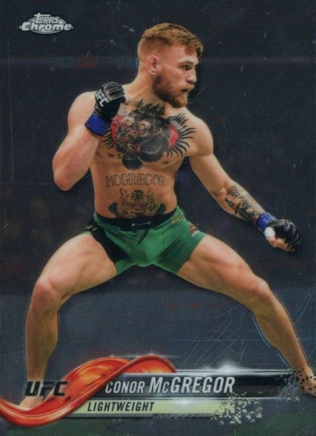 2018 Topps UFC Chrome Conor McGregor #100 Other Sports Card
