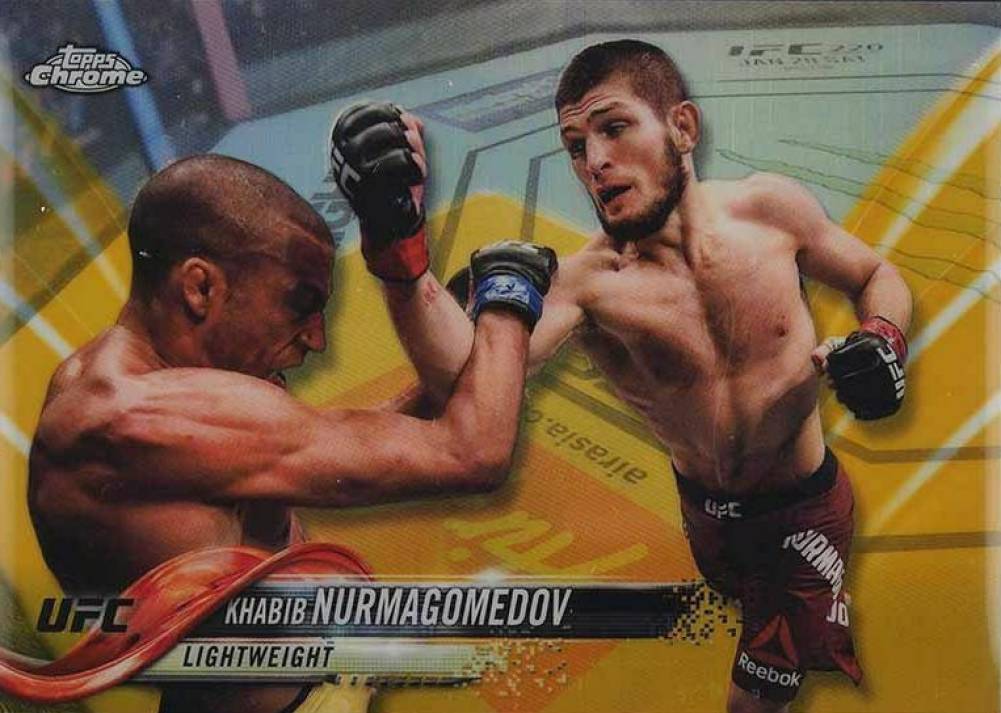 2018 Topps UFC Chrome Khabib Nurmagomedov #15 Other Sports Card