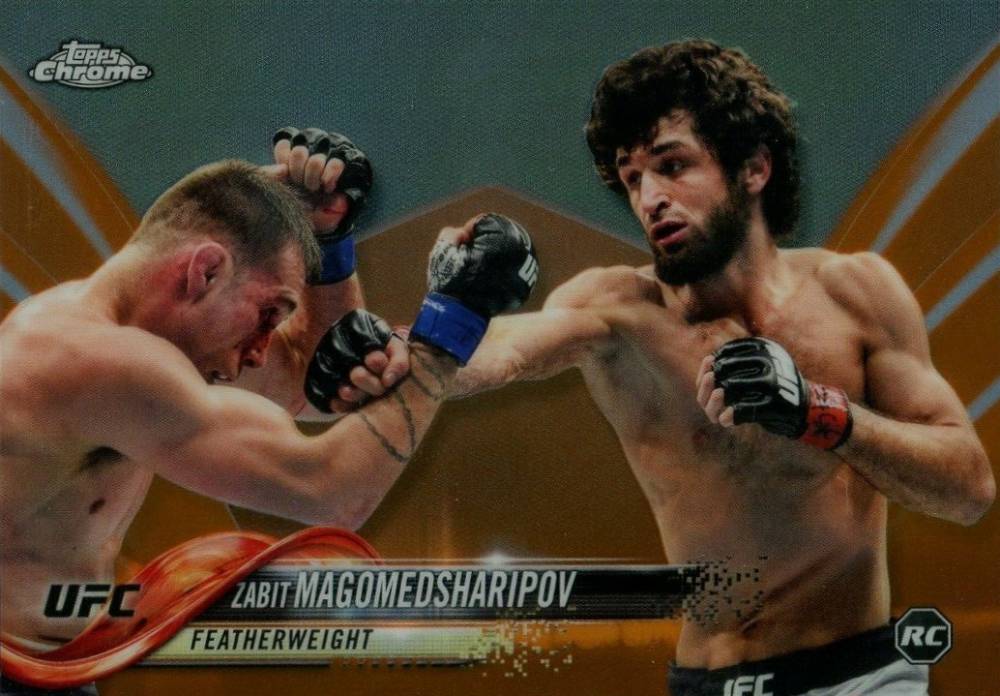 2018 Topps UFC Chrome Zabit Magomedsharipov #31 Other Sports Card
