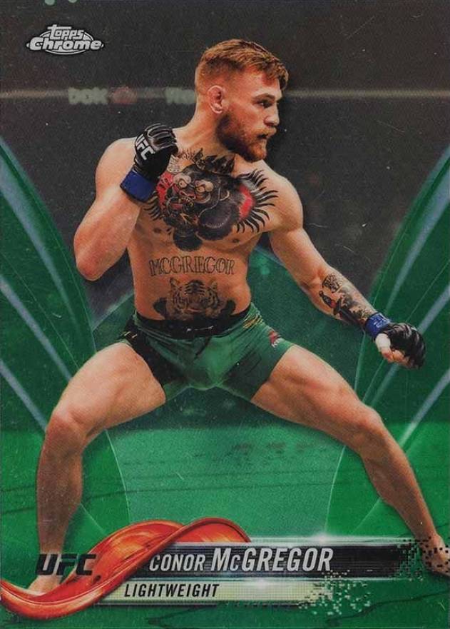2018 Topps UFC Chrome Conor McGregor #100 Other Sports Card