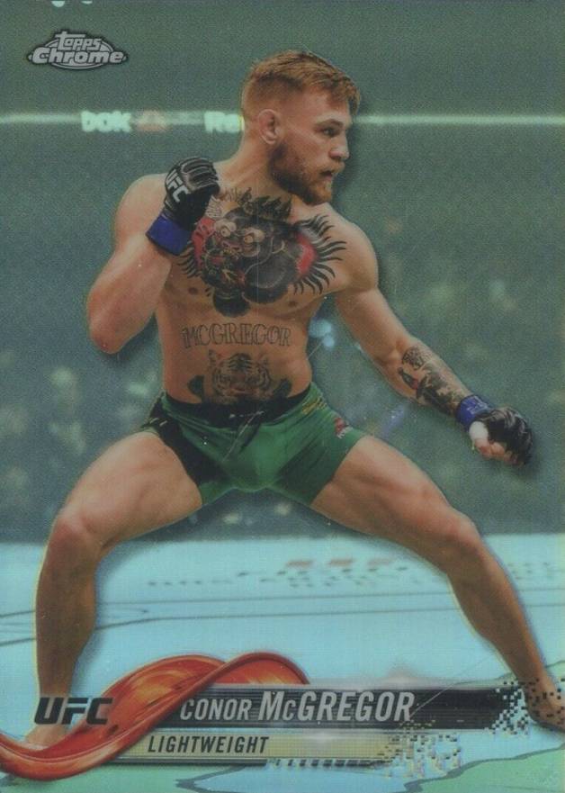 2018 Topps UFC Chrome Conor McGregor #100 Boxing & Other Card
