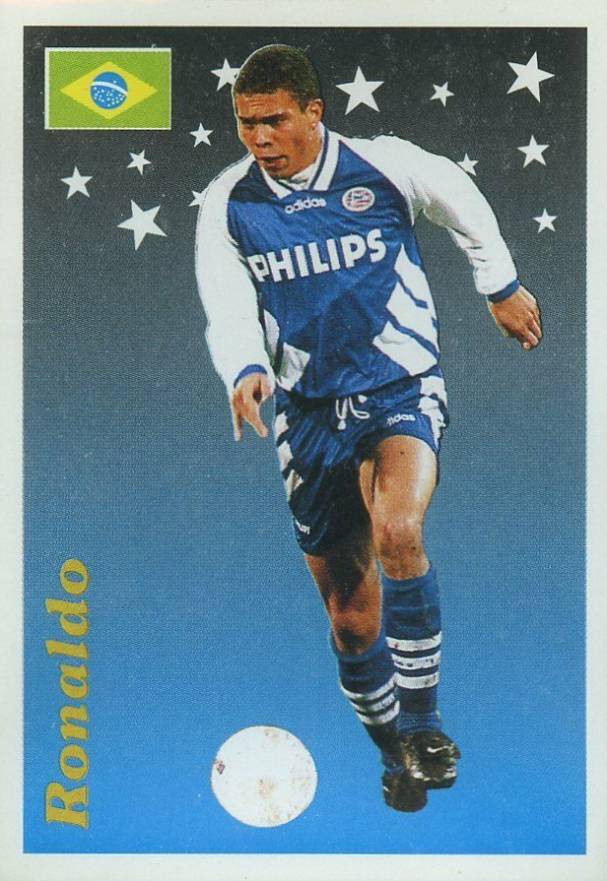 1995 Panini Supercalcio Stickers Ronaldo #196 Soccer Card