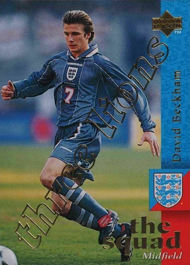 1997 Upper Deck England Soccer David Beckham #86 Soccer Card