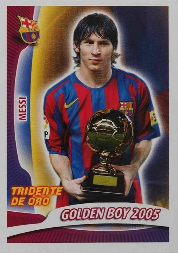 2005 Panini Super Barca Lionel Messi #67 Soccer Card