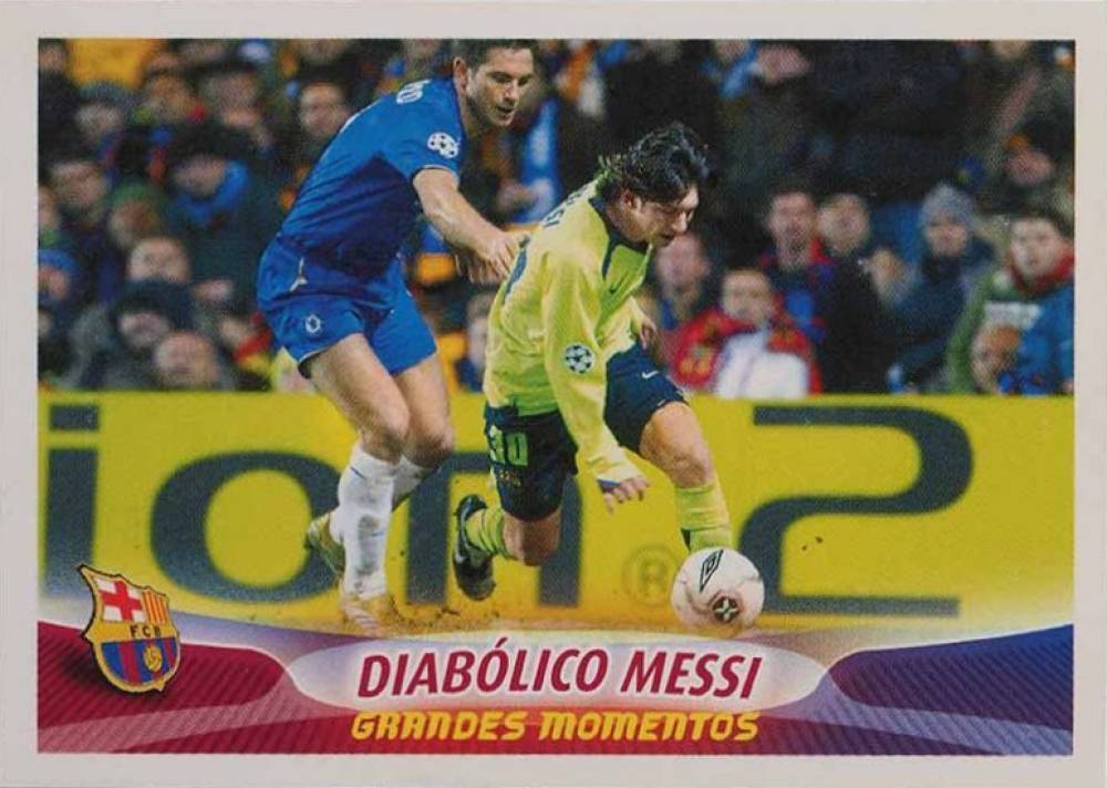 2005 Panini Super Barca Lionel Messi #88 Soccer Card