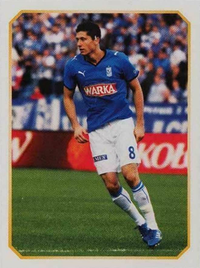 2008 Panini Ekstraklasa Robert Lewandowski #8 Soccer Card
