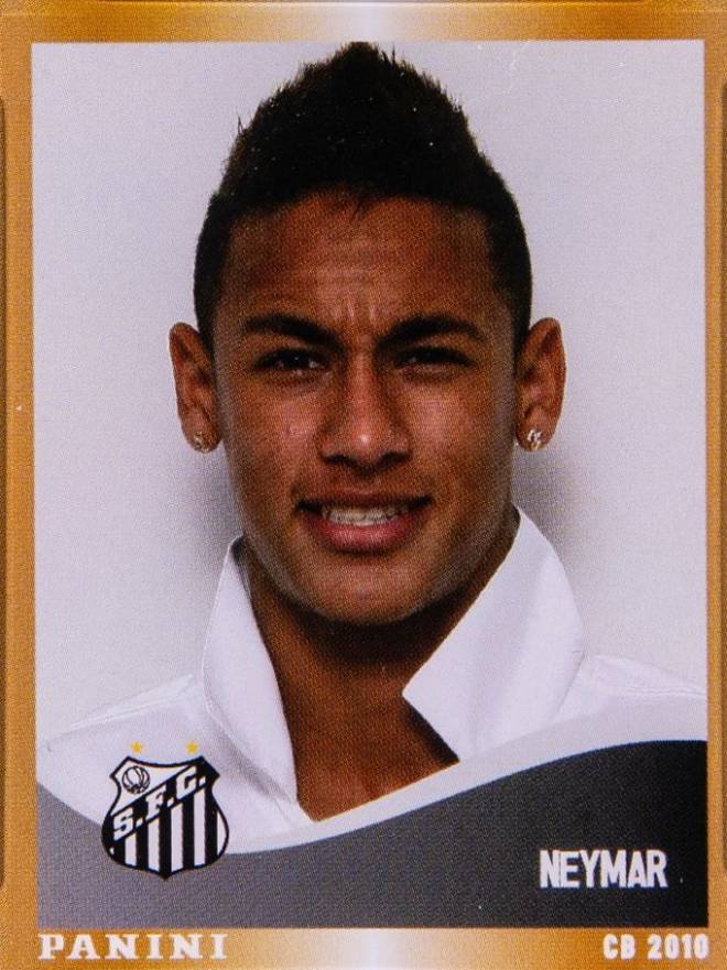 2010 Panini Brasileiro Neymar Jr. #300 Soccer Card