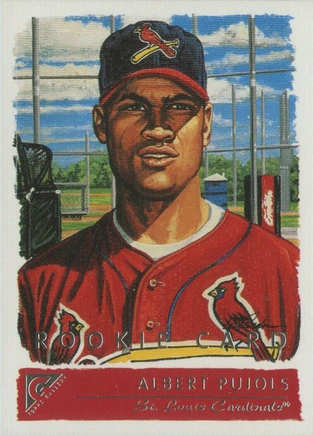 2001 Topps Gallery Albert Pujols #135 Baseball Card