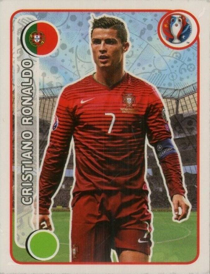 2016 Panini UEFA Euro France 2016 Cristiano Ronaldo #597 Soccer Card
