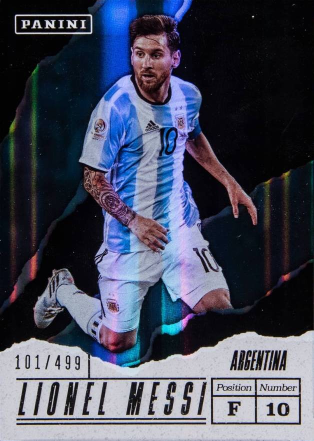 2017 Panini Father's Day Lionel Messi #LM Soccer Card