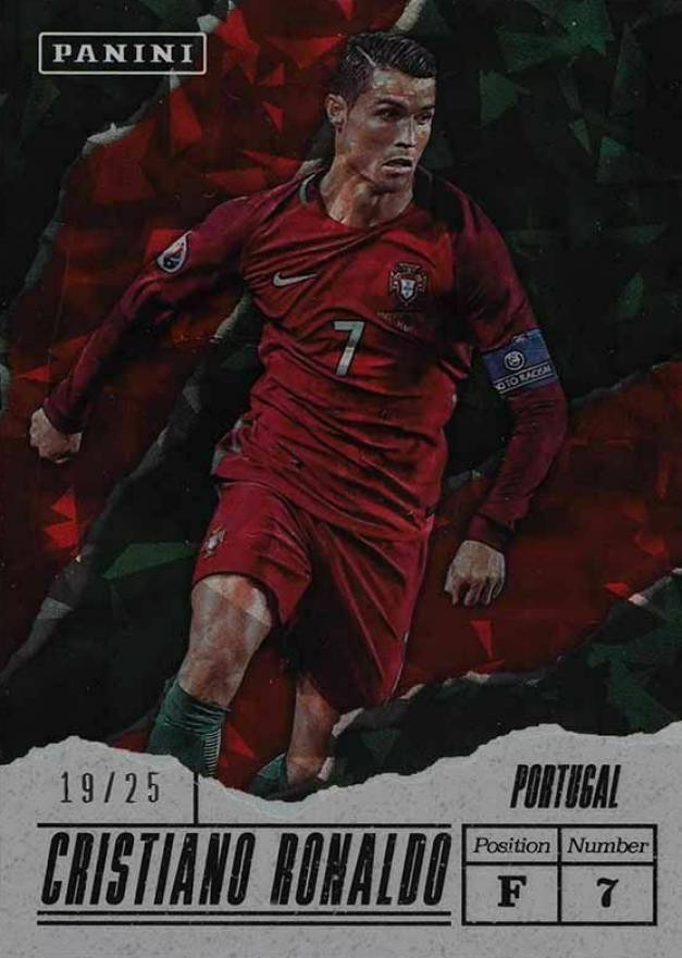 2017 Panini Father's Day Cristiano Ronaldo #CR Soccer Card