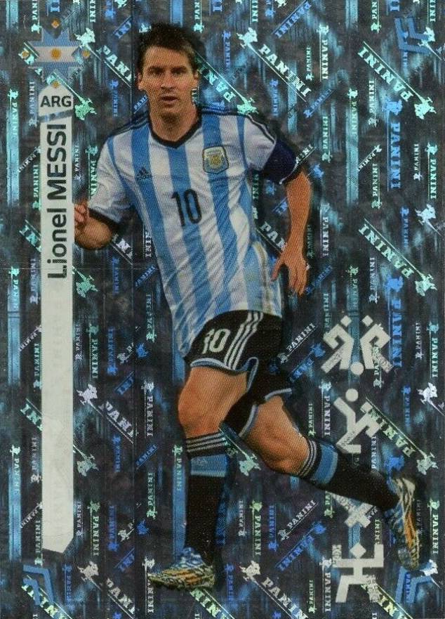 2015 Panini COPA America Stickers Lionel Messi #341 Soccer Card