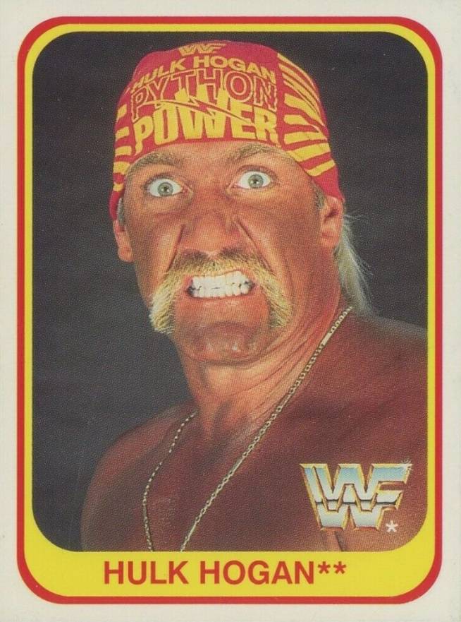 1991 Merlin WWF Hulk Hogan #61 Other Sports Card