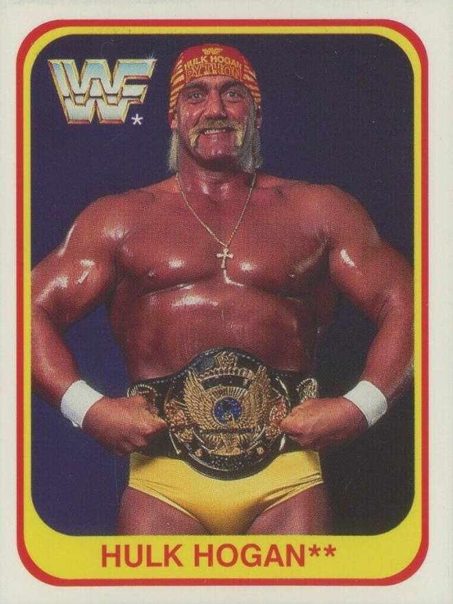 1991 Merlin WWF Hulk Hogan #92 Other Sports Card