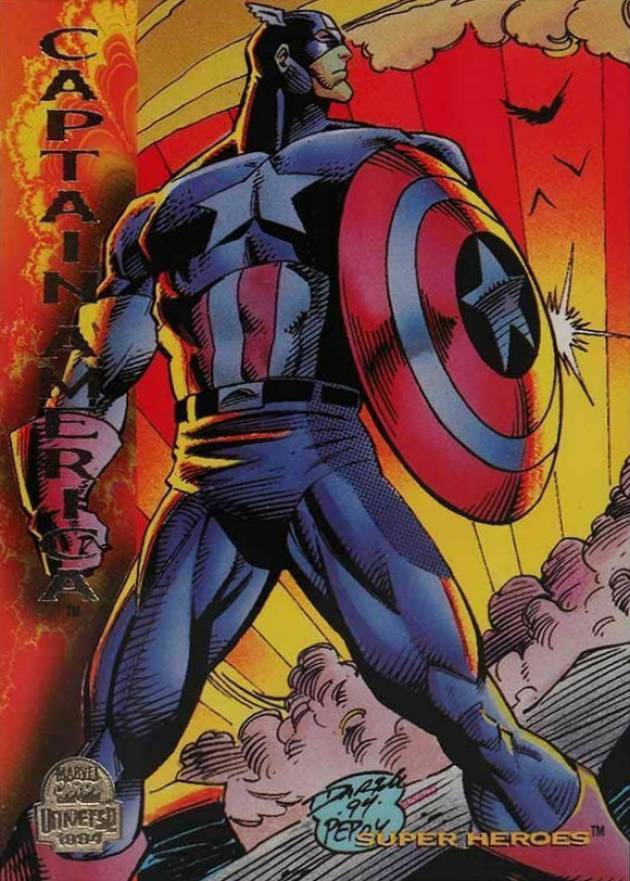 1994 Marvel Universe Captain America #145 Non-Sports Card