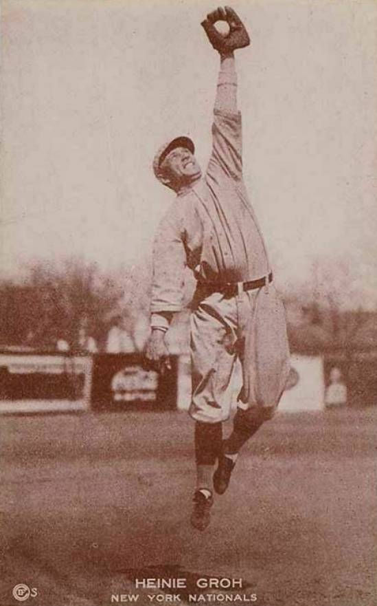 1922 Eastern Exhibit Supply Co. Heinie Groh # Baseball Card