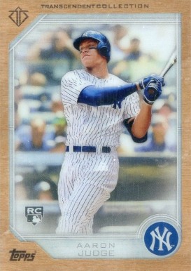 2017 Topps Transcendent Collection Icons Aaron Judge #2 Baseball Card
