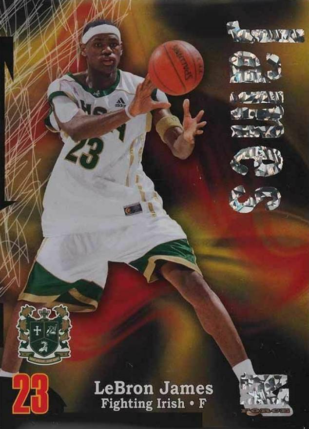 2012 Fleer Retro Z-Force LeBron James #Z-50 Basketball Card