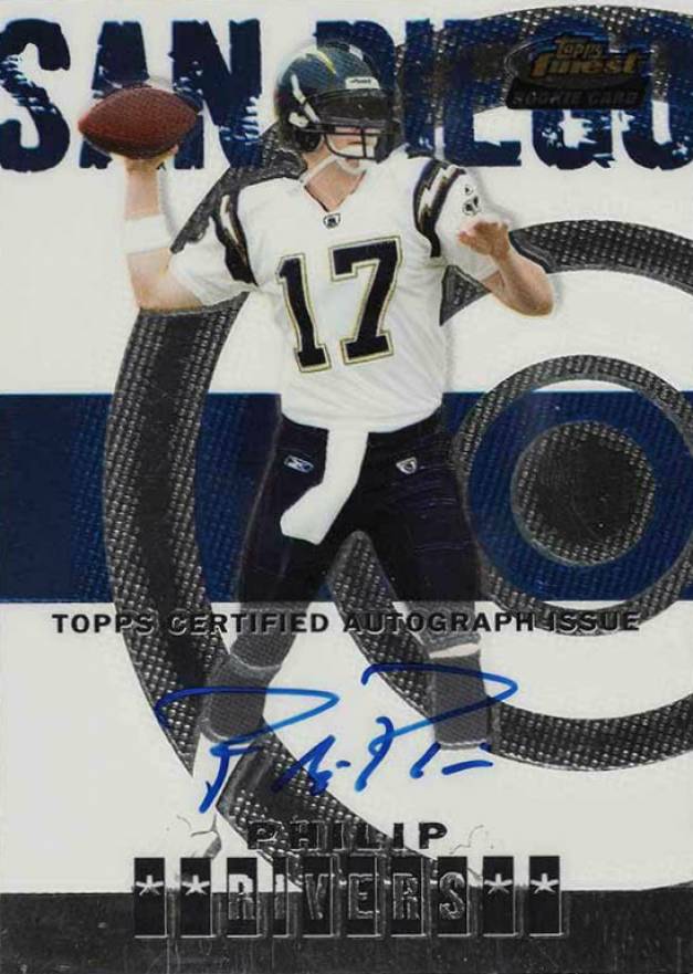 2004 Finest Philip Rivers #109 Football Card