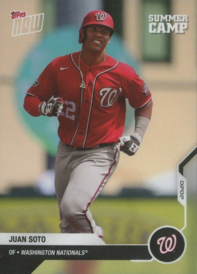 2020 Topps Now Road to Opening Day Juan Soto #OD503 Baseball Card
