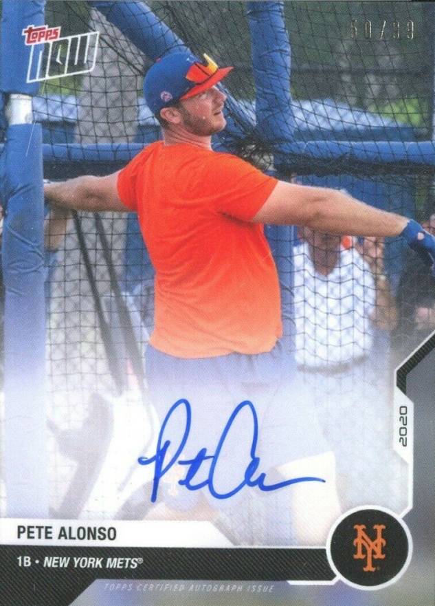 2020 Topps Now Road to Opening Day Pete Alonso #OD260A Baseball Card