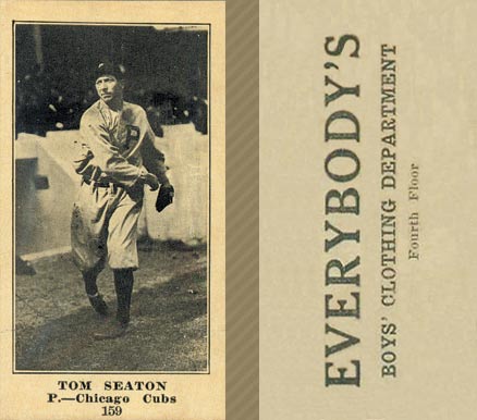 1916 Everybody Tom Seaton #159 Baseball Card