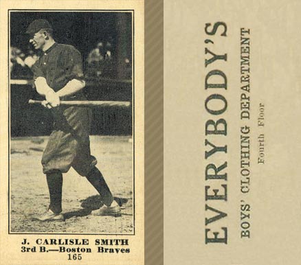 1916 Everybody J. Carlisle Smith #165 Baseball Card