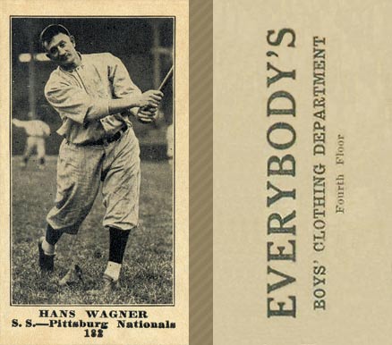 1916 Everybody's Hans Wagner #182 Baseball Card