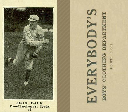 1916 Everybody's Jean Dale #42 Baseball Card