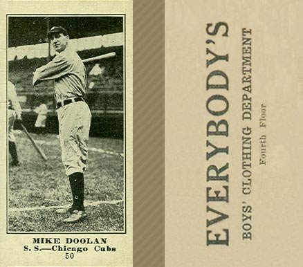1916 Everybody's Mike Doolan #50 Baseball Card