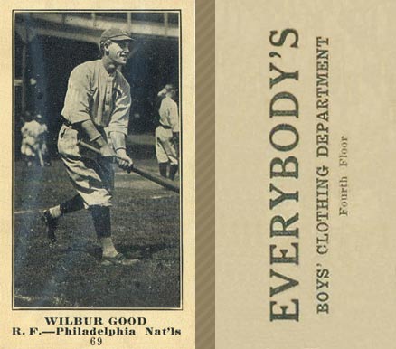 1916 Everybody's Wilbur Good #69 Baseball Card