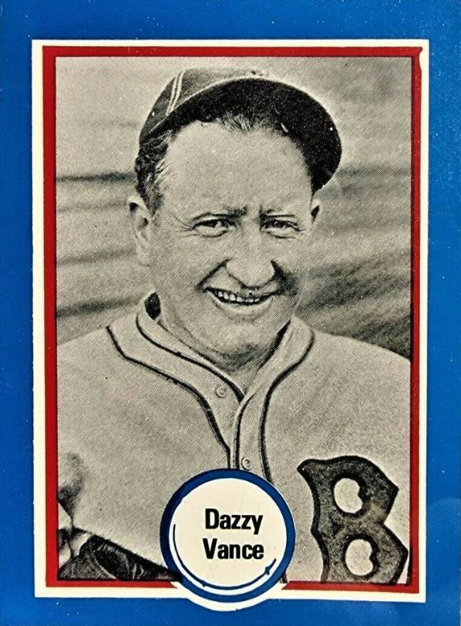 1976 Shakey's Pizza Hall of Fame Dazzy Vance #77 Baseball Card