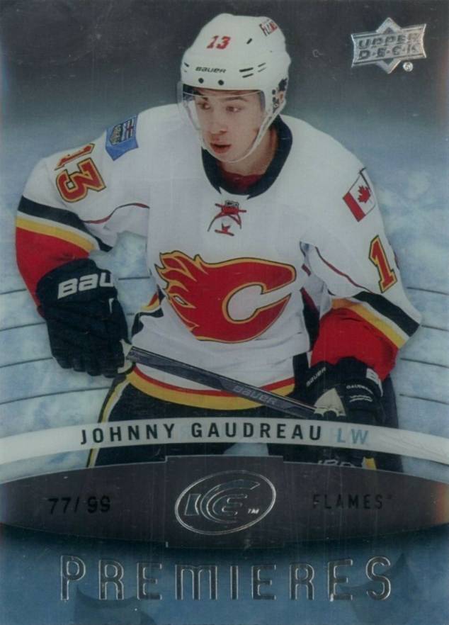 2014 Upper Deck Ice Johnny Gaudreau #167 Hockey Card