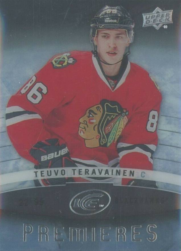 2014 Upper Deck Ice Teuvo Teravainen #165 Hockey Card