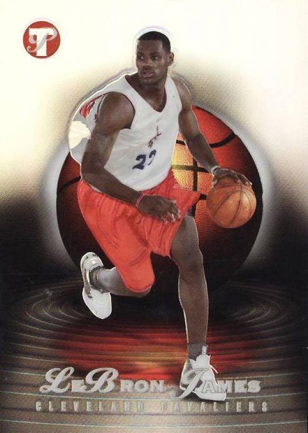 2003 Topps Pristine LeBron James #102 Basketball Card