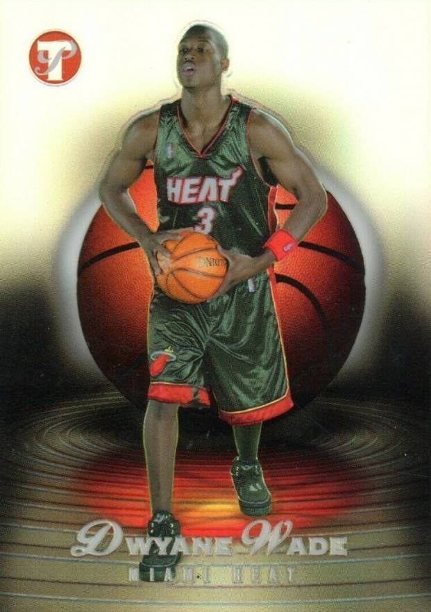 2003 Topps Pristine Dwyane Wade #114 Basketball Card