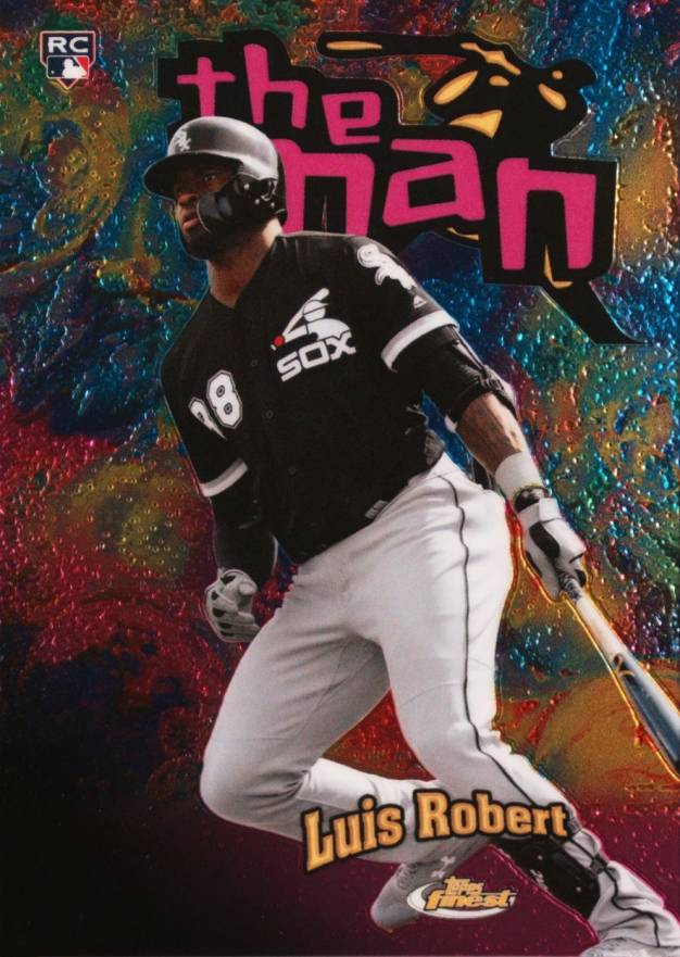 2020 Finest 1998 the Man Luis Robert #FTM9 Baseball Card