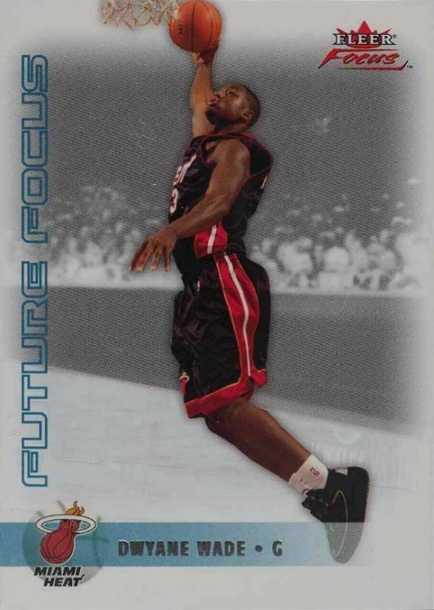 2003 Fleer Focus Dwyane Wade #148 Basketball Card