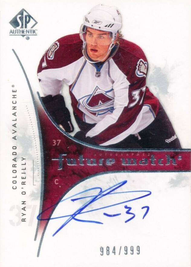 2009 SP Authentic Ryan O'Reilly #222 Hockey Card