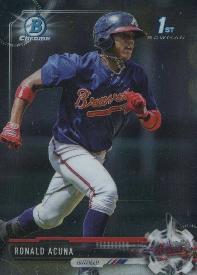 2017 Bowman Prospects Ronald Acuna Jr. #BCP127 Baseball Card